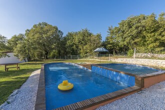 Holiday house with private pool No.2 in holiday park Jelovci
