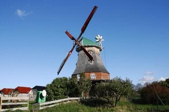 Mill, Neubukow-Galerie-Holländer-Windmühle