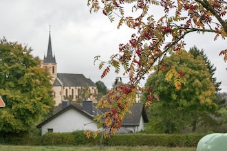 Blick zu Luxemburg