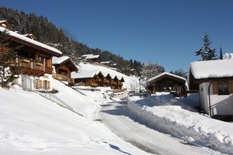 Chalets im Wald