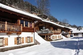 Chalets im Wald
