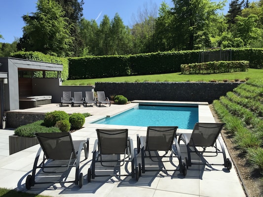 Vakantiehuis met privé zwembad in Spa (België) voor 14 personen