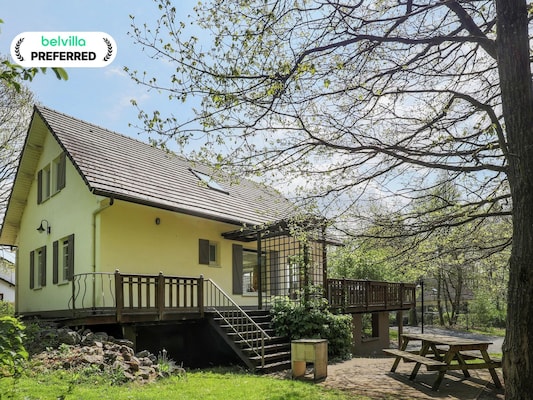 Vakantiehuis met omheinde tuin in Rendeux-Beffe (België) 2 honden zijn welkom