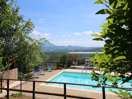 Ferienhaus in Apecchio (Italien) und 2 Hunde erlaubt