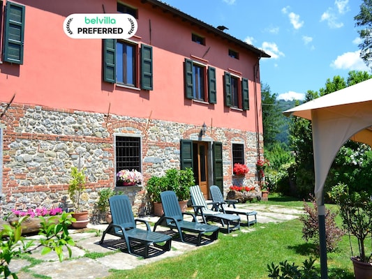 Ferienhaus in Castiglione di Garfagnana (Italien) und 2 Hunde erlaubt