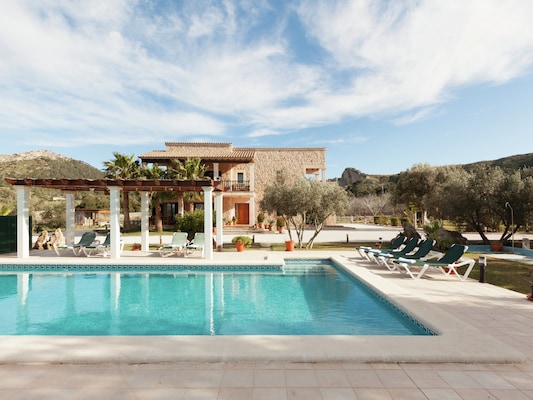Vakantiehuis met privé zwembad in Alcudia (Spanje) voor 10 personen