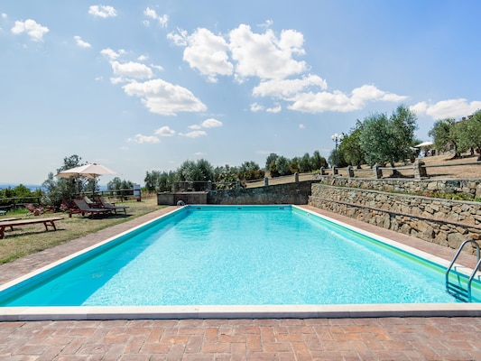 Ferienhaus in Capraia E Limite (fi) (Italien) und 2 Hunde erlaubt