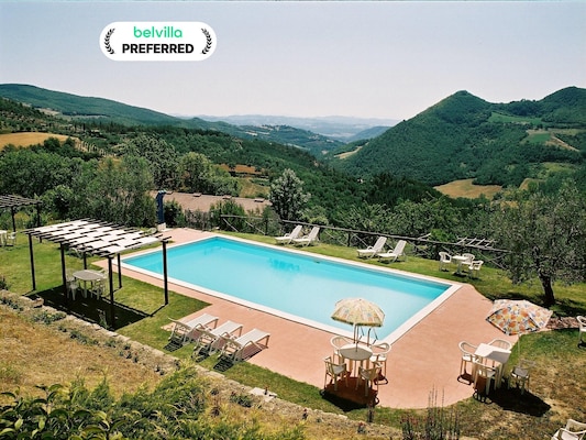 Ferienhaus in Monte s. Maria Tiberina (Italien) und 1 Hund erlaubt