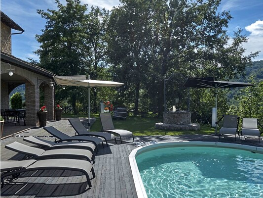 Vakantiehuis in Valtopina (Italië) 1 hond is welkom