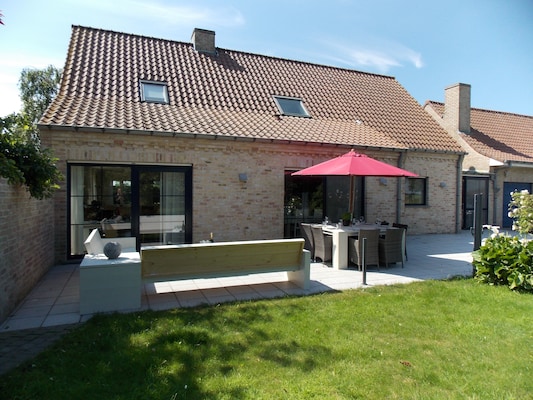 Ferienhaus mit umzäuntem Garten in Diksmuide (Belgien) und 2 Hunde erlaubt