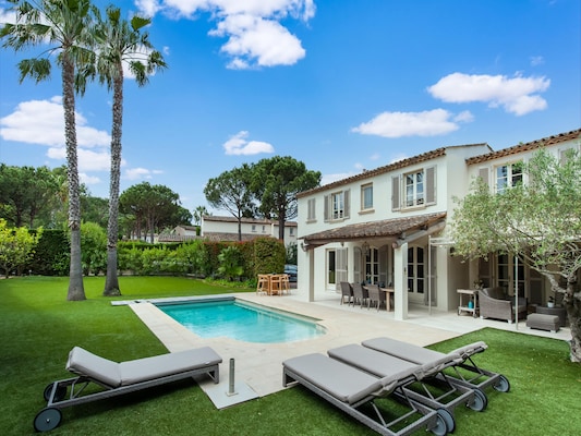 Vakantiehuis met privé zwembad in Saint Tropez (Frankrijk) voor 8 personen