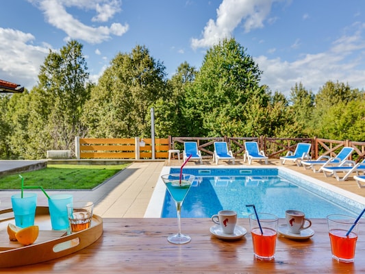 Vakantiehuis met privé zwembad in Ogulin (Kroatië) voor 7 personen