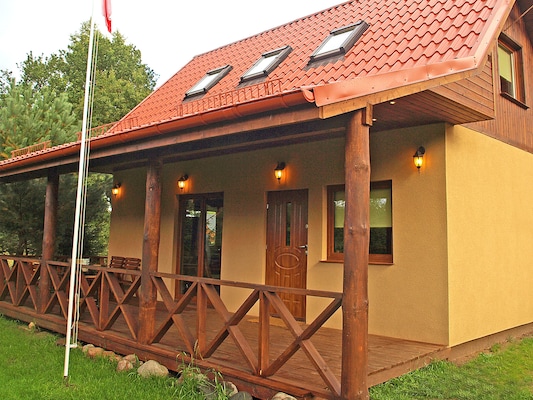 Ferienhaus in Kopalino (Polen) und 1 Hund erlaubt