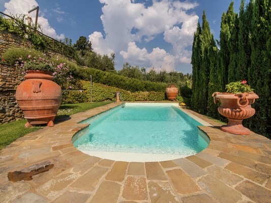 Vakantiehuis met privé zwembad in Cortona (Italië) voor 12 personen