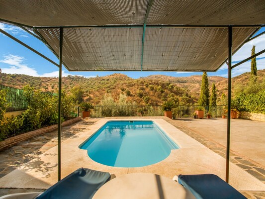 Vakantiehuis met privé zwembad in Guaro (Spanje) voor 4 personen