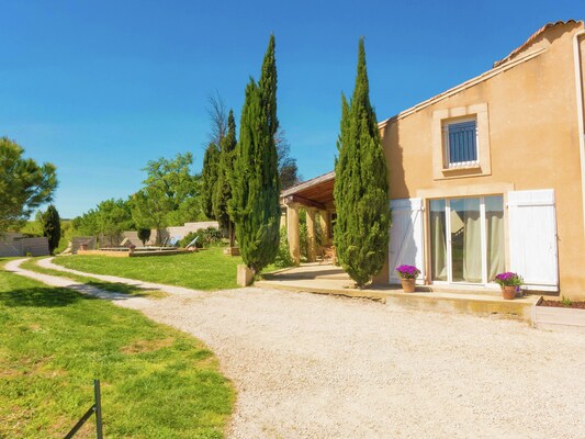 Vakantiehuis met privé zwembad in Loupia (Frankrijk) voor 10 personen