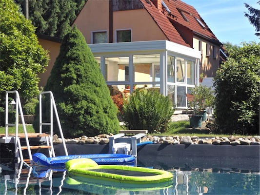 Vakantiehuis met privé zwembad in Pirna (Duitsland) voor 4 personen