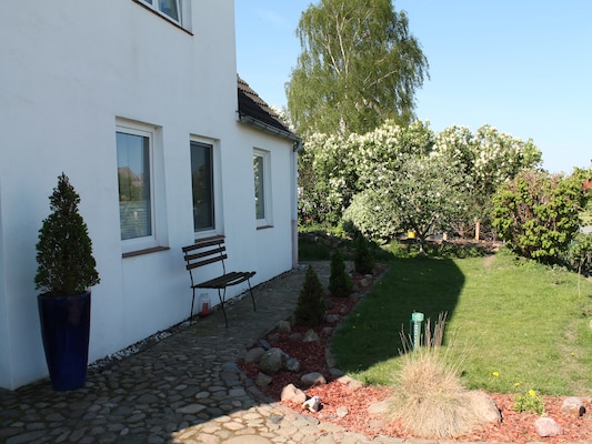 Ferienhaus mit umzäuntem Garten in Pepelow Mecklenburg (Deutschland) und 1 Hund erlaubt
