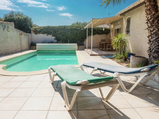 Vakantiehuis met privé zwembad in Narbonne (Frankrijk) voor 4 personen