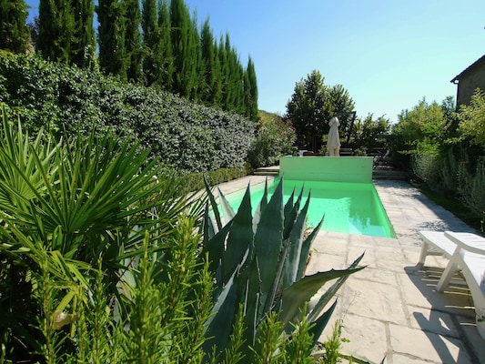 Ferienhaus in Cortona (Italien) und 1 Hund erlaubt