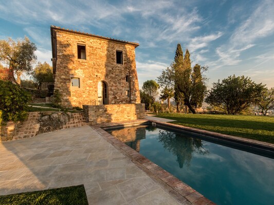 Vakantiehuis met privé zwembad in Magione (Italië) voor 10 personen