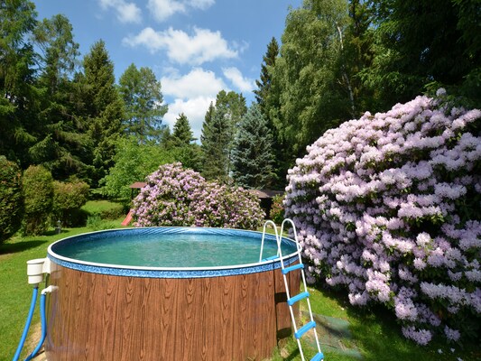 Ferienhaus mit umzäuntem Garten in Staré Krecany (Tschechische Republik) und 3 Hunde erlaubt