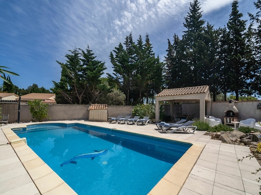 Vakantiehuis met privé zwembad in Soleil d%$&Oc (Pouzols Minervois) (Frankrijk) voor 6 personen