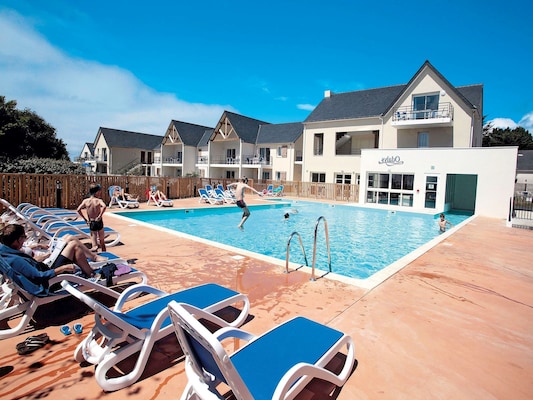 Vakantiehuis met zwembad in BADEN (Frankrijk) voor 4 personen