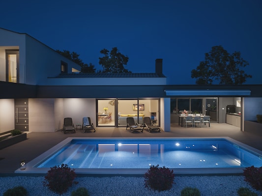 Vakantiehuis met privé zwembad in Valbandon (Kroatië) voor 8 personen