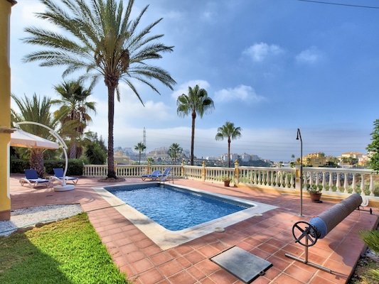Vakantiehuis met privé zwembad in Mijas (Spanje) voor 6 personen