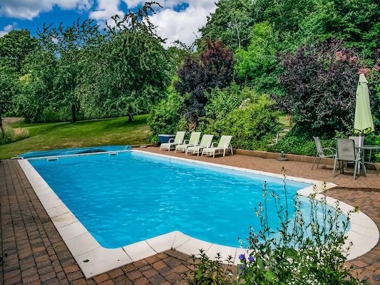 Vakantiehuis met privé zwembad in Aubel Ardennes (België) voor 8 personen