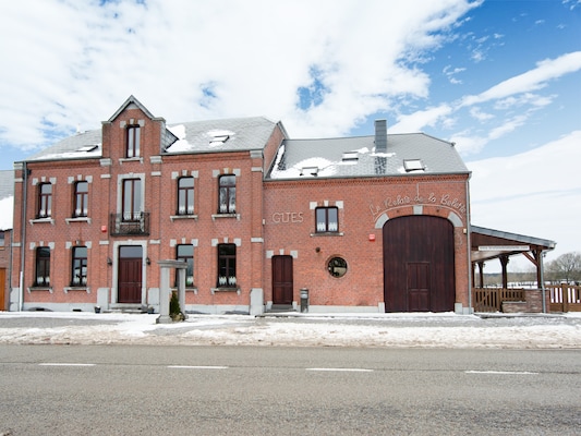 Ferienhaus mit umzäuntem Garten in Cul-des-Sarts (Belgien) und 1 Hund erlaubt