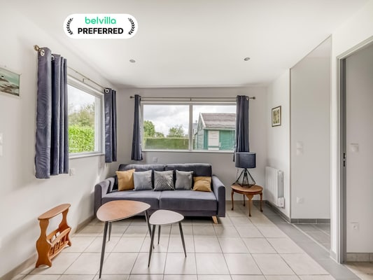 Ferienhaus mit umzäuntem Garten in Tracy sur Mer (Frankreich) und 1 Hund erlaubt