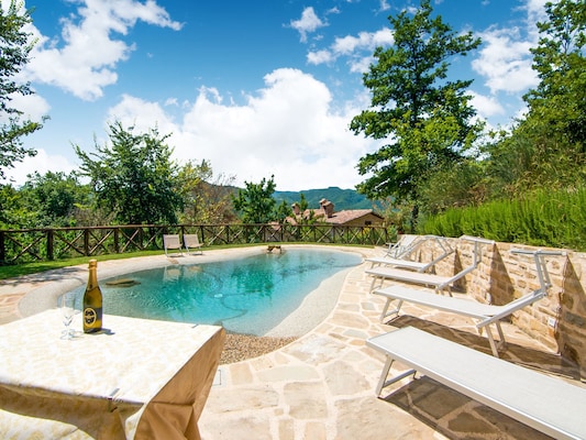 Vakantiehuis in Città di Castello (Italië) 3 honden zijn welkom