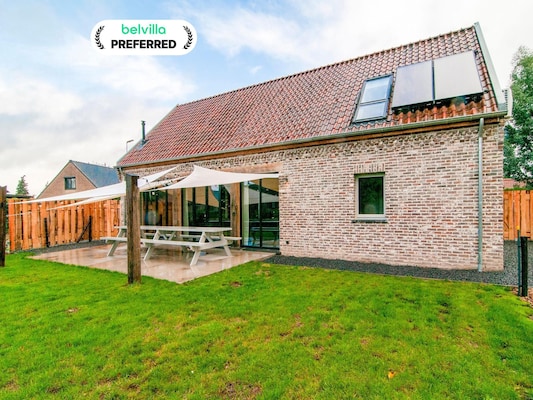 Vakantiehuis met omheinde tuin in Bocholt (België) 4 honden zijn welkom