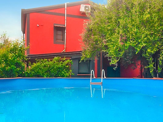 Vakantiehuis met privé zwembad in Castiglione di Sicilia (Italië) voor 4 personen