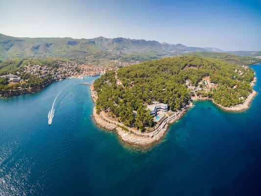 Ferienhaus in Jelsa (Kroatien) und 1 Hund erlaubt