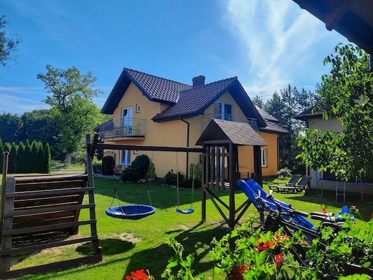 Ferienhaus in Sieroslaw (Polen) und 1 Hund erlaubt