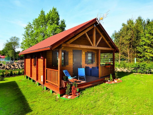 Ferienhaus mit umzäuntem Garten in Ustronie Morskie (Polen) und 2 Hunde erlaubt