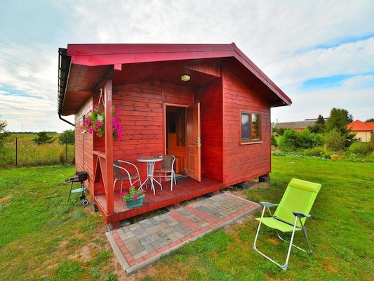 Ferienhaus mit umzäuntem Garten in Jaroslawiec (Polen) und 1 Hund erlaubt