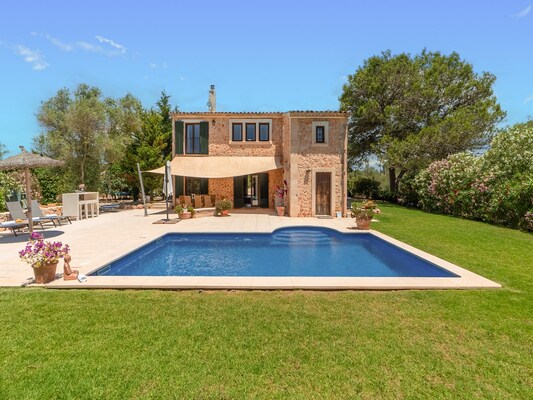 Vakantiehuis met privé zwembad in Sencelles (Spanje) voor 8 personen