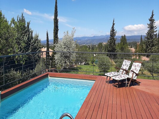 Vakantiehuis met privé zwembad in Oupia (Frankrijk) voor 6 personen