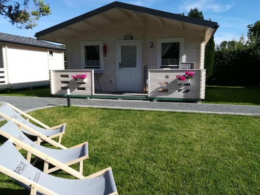 Ferienhaus mit umzäuntem Garten in Ustronie Morskie (Polen) und 2 Hunde erlaubt