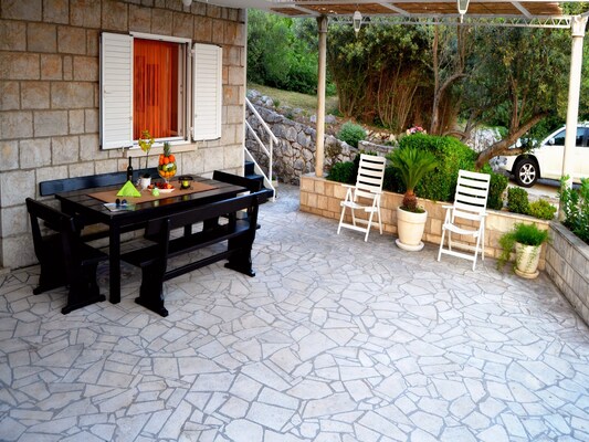 Vakantiehuis met 2 slaapkamer(s) in Brsecine (Kroatië) voor 6 personen