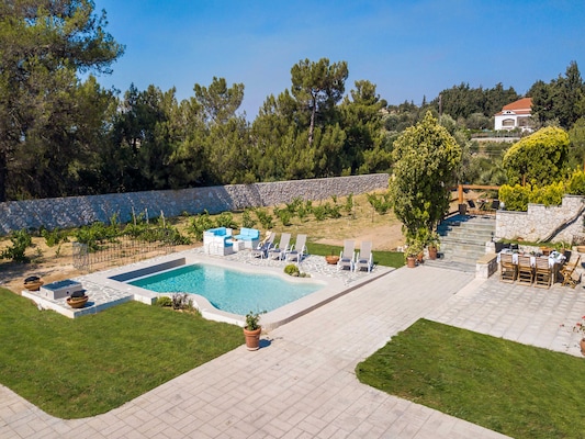 Vakantiehuis met privé zwembad in Koskinou (Griekenland) voor 10 personen