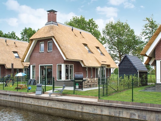 Ferienhaus mit umzäuntem Garten in Idskenhuizen (Niederlande) und 4 Hunde erlaubt