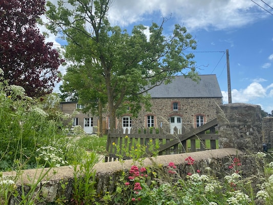 Ferienhaus in Denneville (Frankreich) und 1 Hund erlaubt