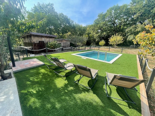 Vakantiehuis met privé zwembad in Grizane (Kroatië) voor 6 personen