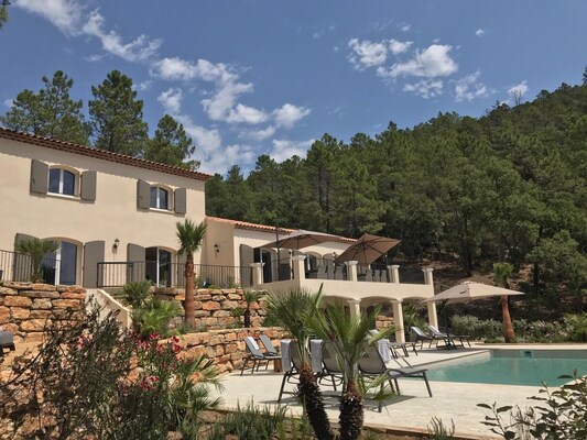 Vakantiehuis met privé zwembad in Le Muy (Frankrijk) voor 8 personen