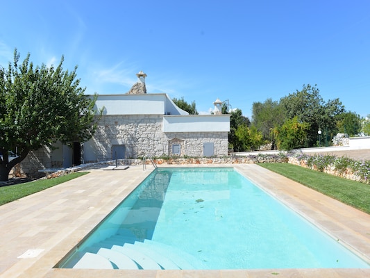 Vakantiehuis met privé zwembad in Ostuni (Italië) voor 6 personen